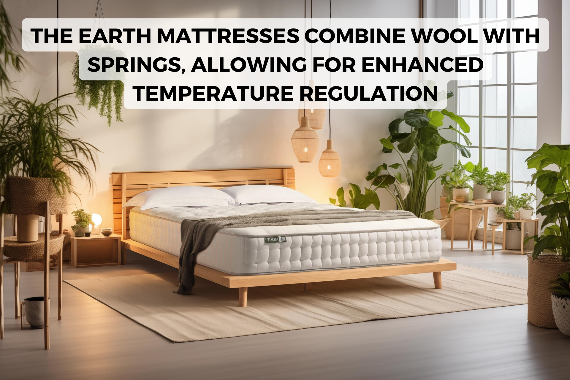 temperature regulation on simba earth mattresses